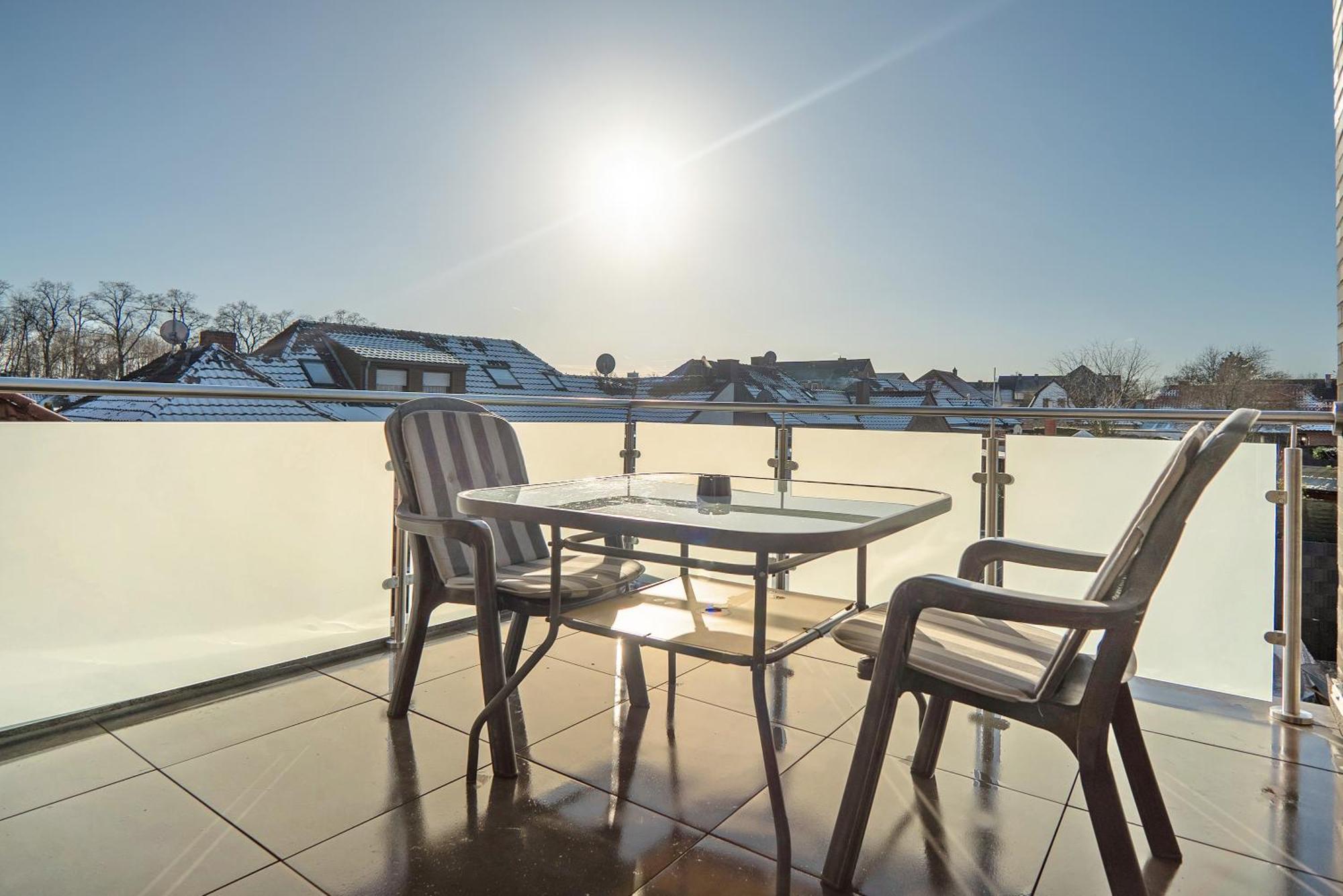 Neubau Ferienwohnung Mit Balkon Gronau  Extérieur photo